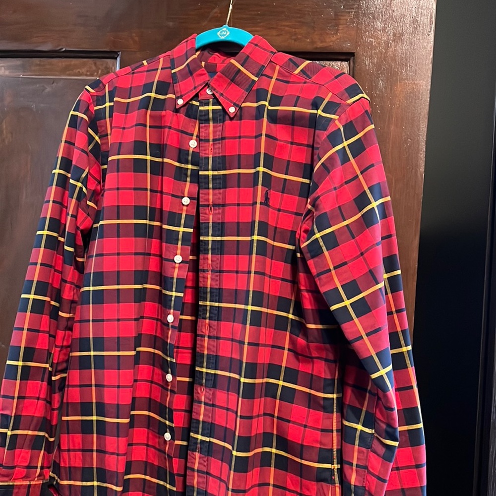 Men’s classic fit Ralph Lauren Polo button down
